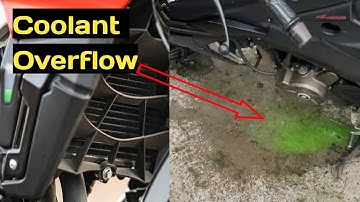 Pulsar As200 Motorcycle Coolant Overflow Problem | Ns200,Rs200 Other Liquid Cooled Bike