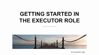 Celebrity Getting Started in the Executor Role - executor.org Net Worth