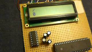 LCD & USART on ATMega16