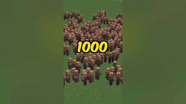 Minecraft Villagers Secret Trick!