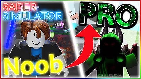 ⚡Saber Simulator NOOB TO PRO in ONE DAY *💥NO ROBUX*