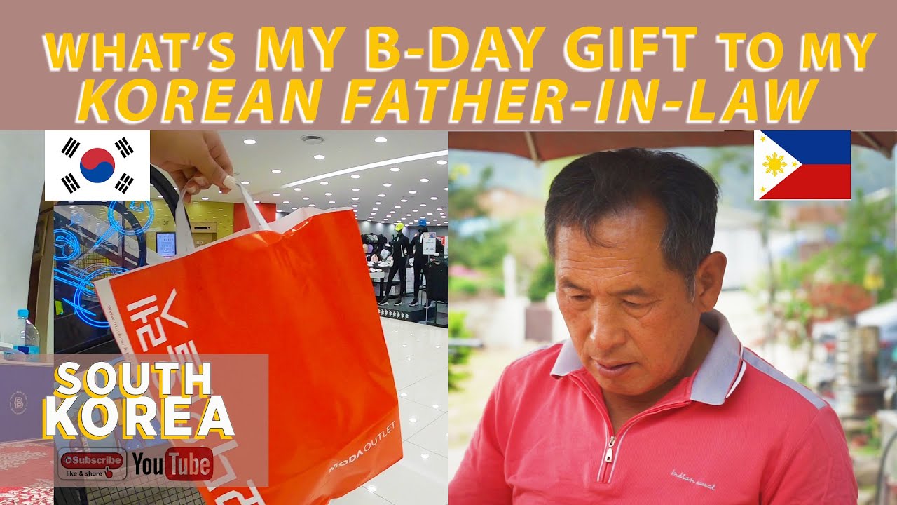 gift for korean father in law
