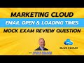 CERT EXAM REVIEW! When Marketing Cloud emails take too long to download and open