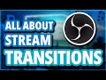 How to add a custom stinger transition in obs studio | Matte | Different transitions for scenes