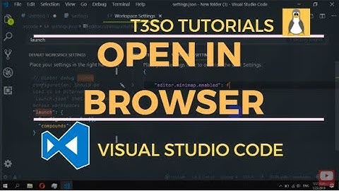 Visual studio code open in browser