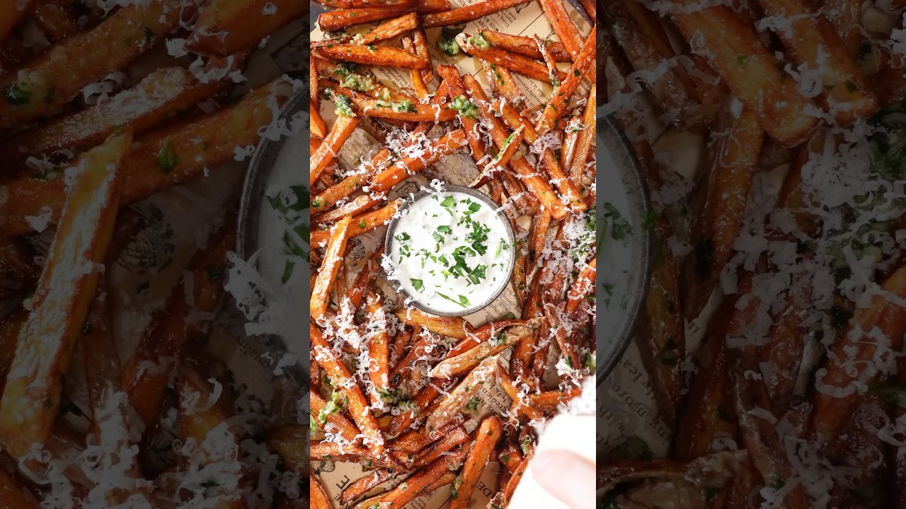 So macht ihr die besten Pommes Zuhause🍟✨