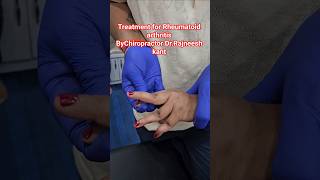 Rheumatoid Arthritis Treatment By World Famous Chiropractor Dr.rajneesh Kant