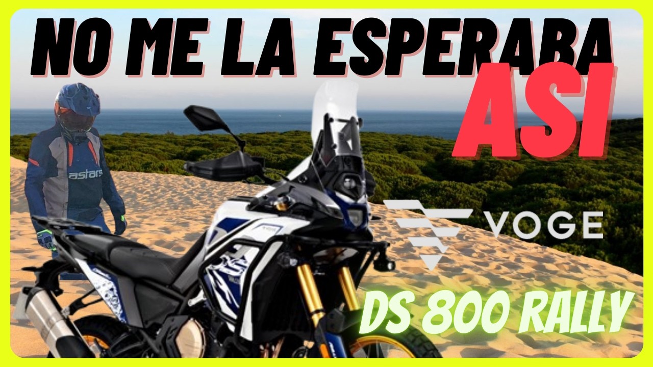 prueba VOGE DS 800 RALLY no me la esperaba ASI