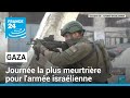 Bande de gaza  115 soldats israliens tus selon larme  france 24