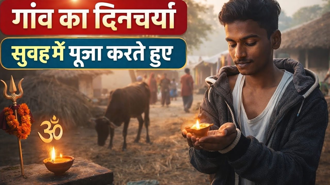 🌅 मेरी दैनिक दिनचर्या | सुबह की पूजा और सकारात्मक शुरुआत 🙏