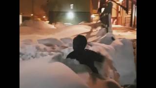 Go For It Snowbank Faceplant