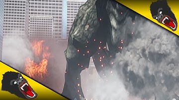 IDW Godzilla Vs Destroyah SHORT TEST [Unreal Engine 4]