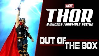 Out of the Box: Avengers Assemble - Thor Statue Resimi