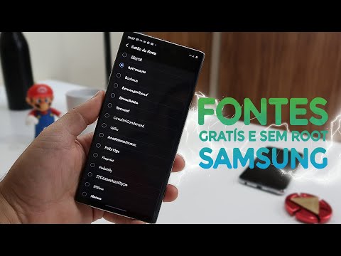 Como TROCAR a FONTE do seu SAMSUNG(GRÁTIS e SEM ROOT)ATUALIZADÍSSIMO!!