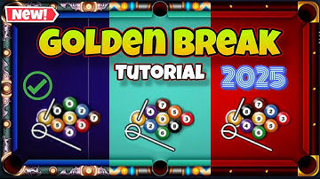 9 ball pool GOLDEN BREAK Tutorial | How to make GOLDEN BREAK in 8 ball pool