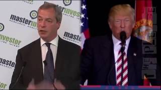 Donald Trump Sings With Nigel Farage