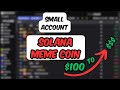 LIVE TRADE: $100 Solana Meme Coin Strategy Using TradingView &amp; Blofin Bot (Dexscreener Tips)