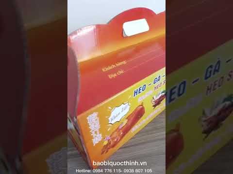 Thùng đựng heo quay in sẵn- 0984 776 115- 0938 807 105