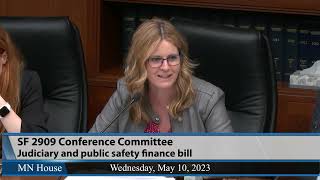 Conference Committee on SF2909 5/10/23 - Part 2
