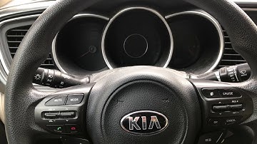 Service reset 2015-2017 Kia optima