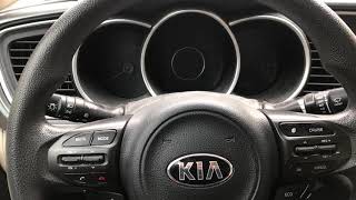 Service reset 2015-2017 Kia optima