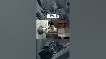 How to process the brass vales by smartlathe CNC lathe with power turret | High rigidity CNC lathe