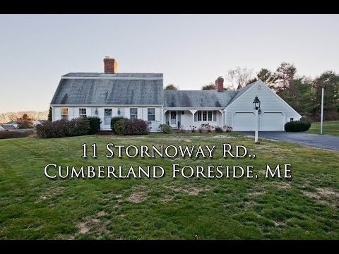 11 Stornoway Rd., Cumberland Foreside, ME home video tour
