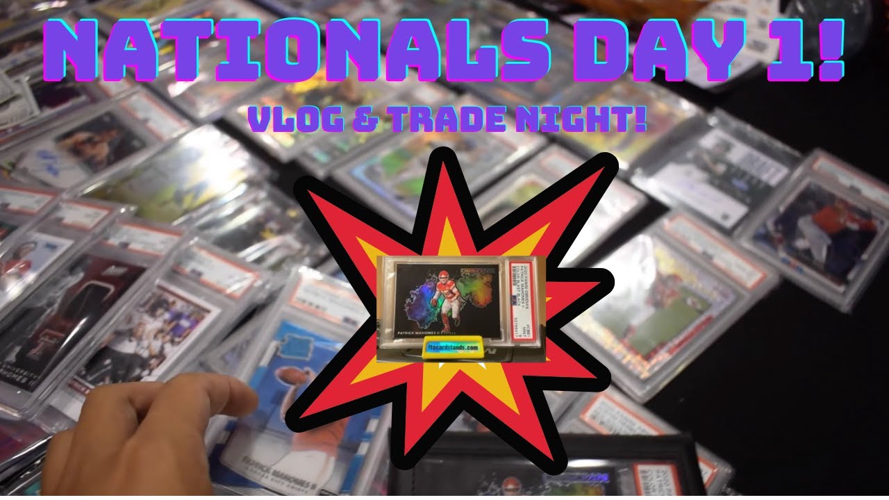2022 NATIONAL SPORTS CARD CONVENTION ATLANTIC CITY DAY 1 VLOG