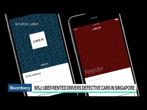 Uber Leased Unsafe Cars to Drivers in Singapore: WSJ