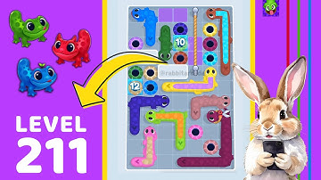 Gecko Out Level 211 Solution Walkthrough