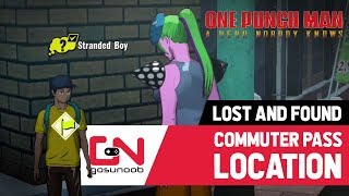 Stranded Boy's Commuter Pass Location Subquest - One Punch Man: A Hero Nobody Knows screenshot 3