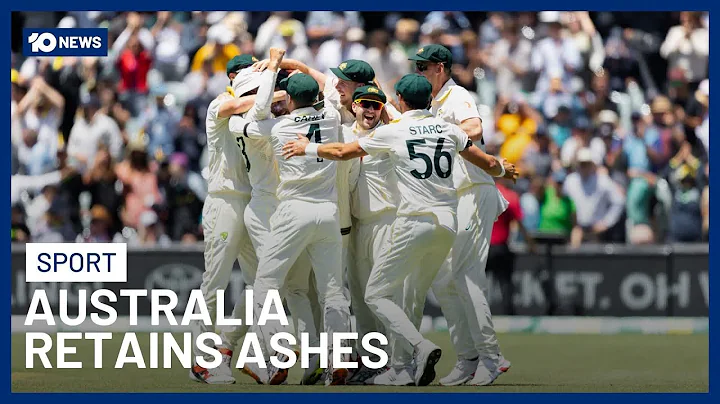 Australia Retains Ashes With 3-0 Series Win At Adelaide Oval | 10 News