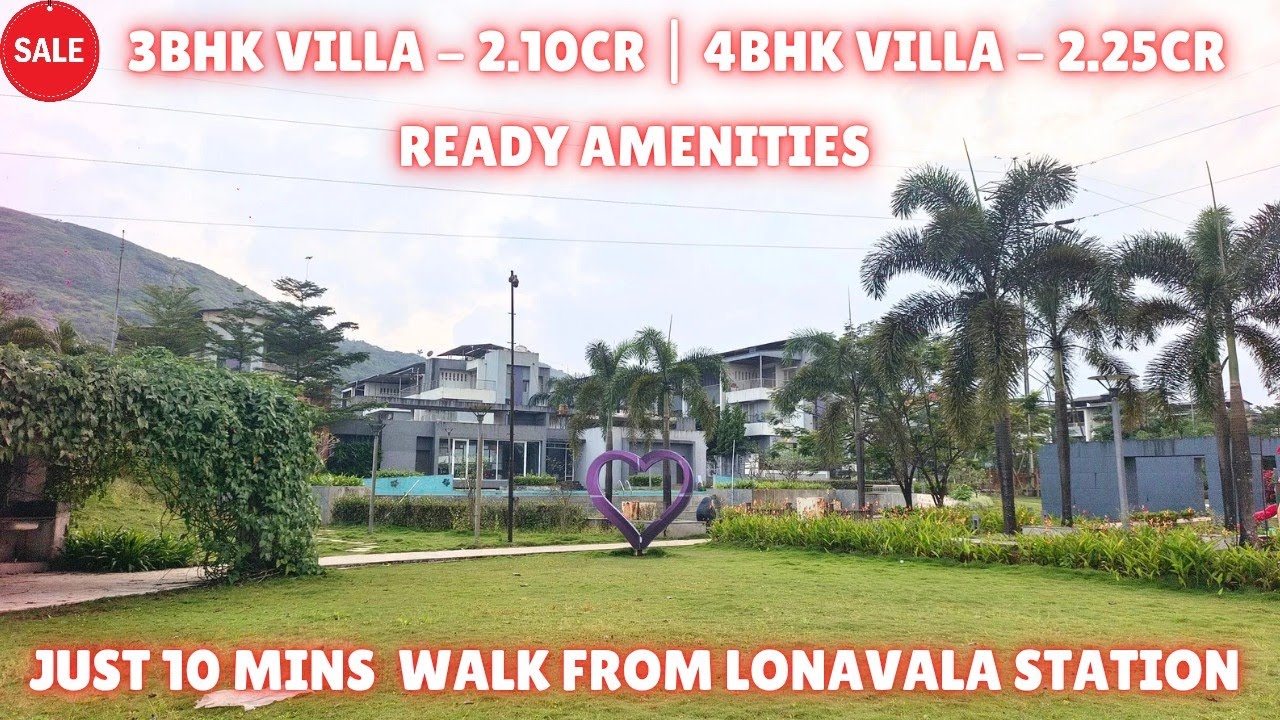 Продаётся готовый 3-х и 4-х спальный бунгало в Лонавале, всего в 10 минутах ходьбы от железнодоро...