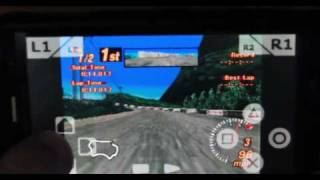 PSX4DROID on Droid X (CTR, Crash 2, Gran Turismo 2, Sim Theme Park)