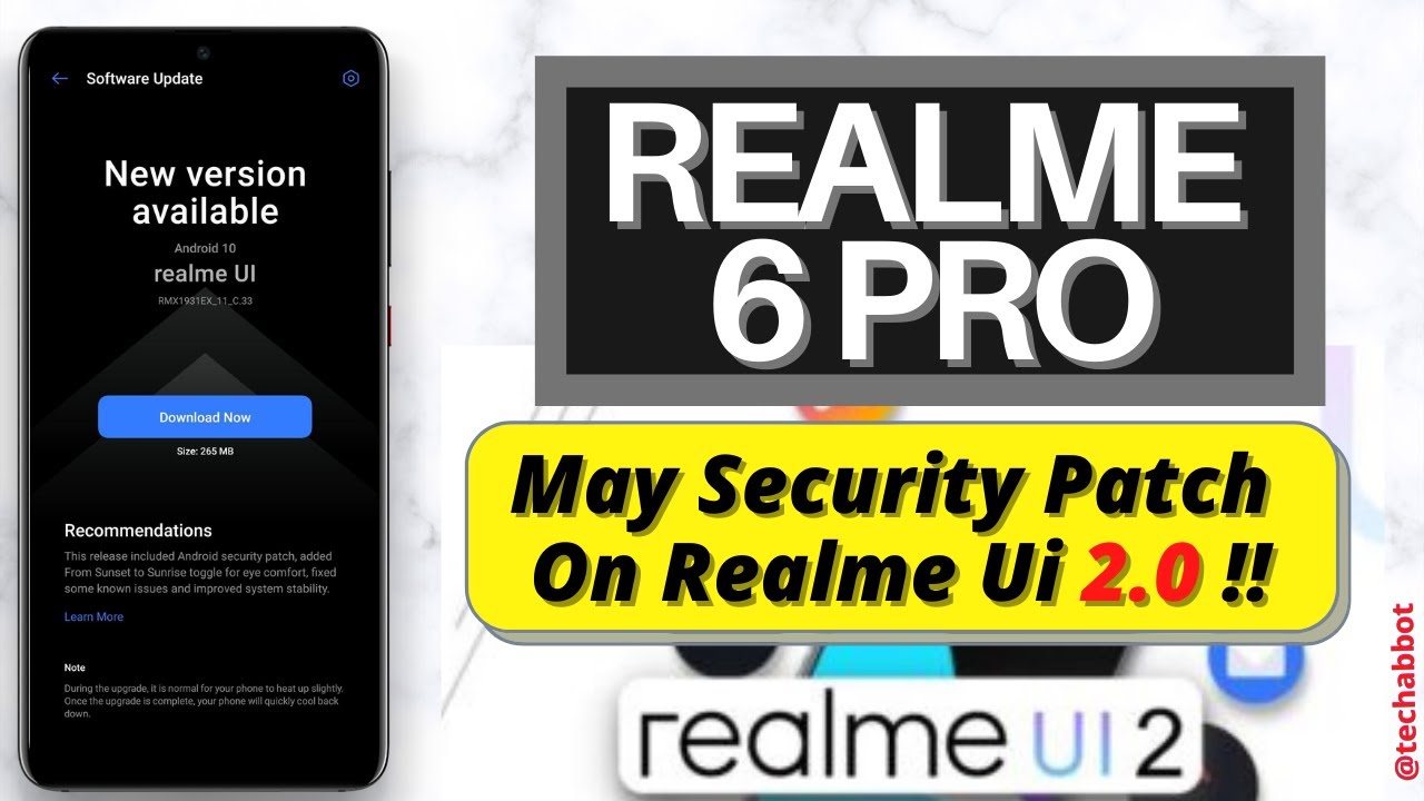 Realme 6 Pro New Update Rolled Out With May Security Patch On Realme Ui 2.0 !!!