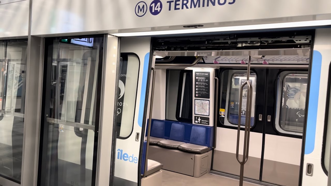 Ligne 14 (St-Denis Pleyel-Aéroport d’Orly✈️)