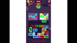 Color Sand: Fill The Blocks Level 411 Gameplay