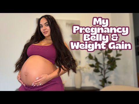 My Pregnancy Belly & Weight Gain! | Whitefox