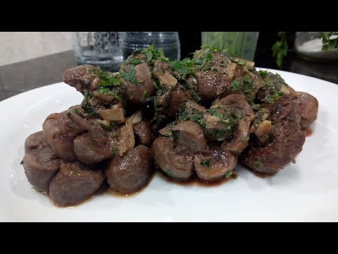 Vídeo: Como Cozinhar Rins De Vitela Fritos Em Um Lezon Em óleo Verde