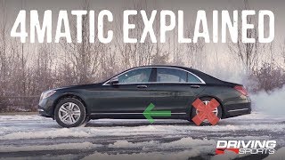 Mercedes-Benz 4Matic All-Wheel Drive Explained #drivingsportstv