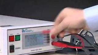 HYAMP III test lead connection for ground bond testing applications