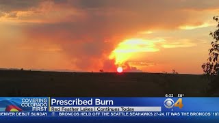 Prescribed Burns Near Red Feather Lakes Put Out Smoke
