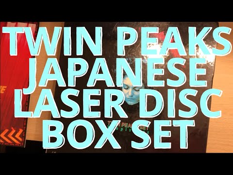 Twin Peaks Box Set 29 episodes! On laserdisc - YouTube