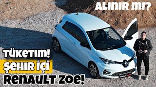 Elektrikli Tüketim Testi Bölüm Renault Zoe Şehir İçi Yakıt Otomobil Günlüklerim