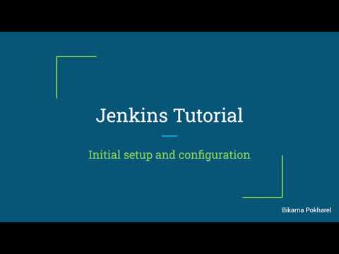 Jenkins Tutorial 2 - Jenkins Initial Setup and Configuration