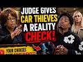 Judge Shuts Down Repeat Car Thief with Brutal Reality Check