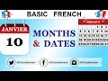 Learn french months of the year  how to tell the date in french