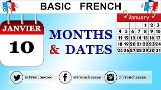 LEARN FRENCH MONTHS OF THE YEAR & HOW TO TELL THE DATE IN FRENCH