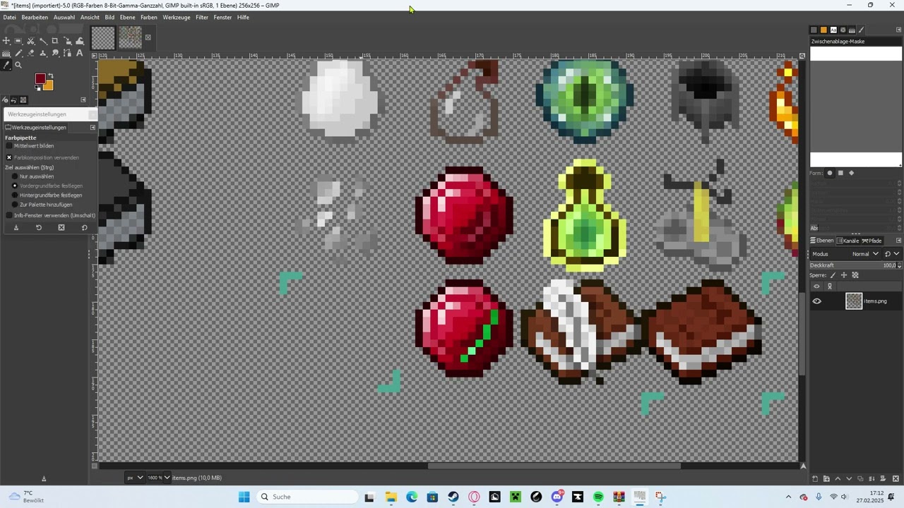 my frist texture pack 12w21a idk why but made ruby texture