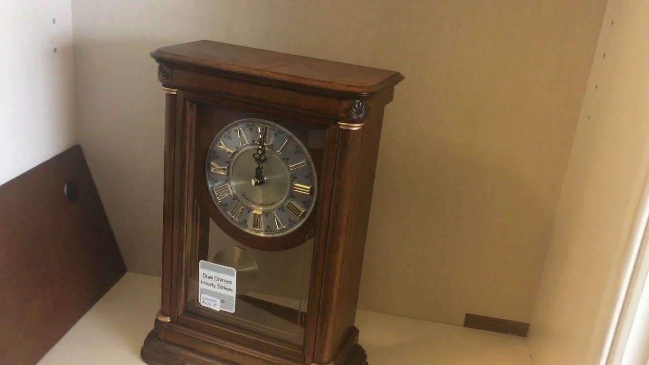 Seiko chime clock Westminster chime YouTube